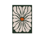 デイジーライン｜抽象フラワーアートポスター