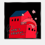 アイ・キャント・ブリーズ｜メッセージアート ポスター