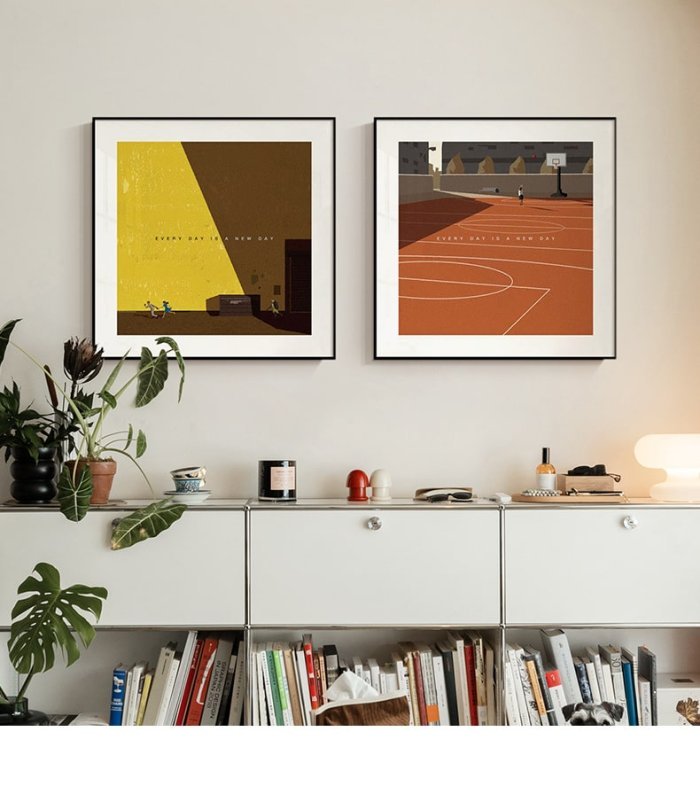 EVERY DAY IS A NEW DAY No.1 メッセージアート ポスター