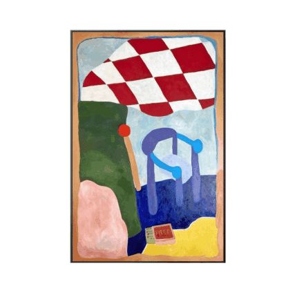 モダンアート カラーパレット ポスター MomokoArt