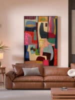 モダンアート カラーコンポジション｜MomokoArt