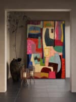 モダンアート カラーコンポジション｜MomokoArt